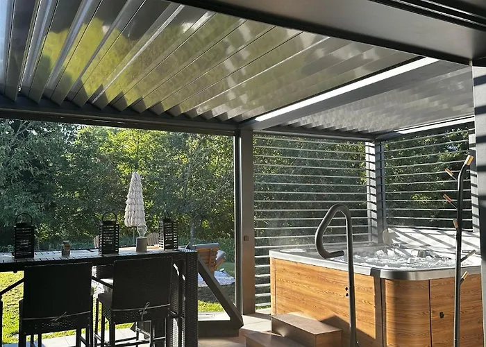 别墅 Bhd-lodge & - Harmonie, Luxe Et Conscience Entre Mayenne Et Sarthe