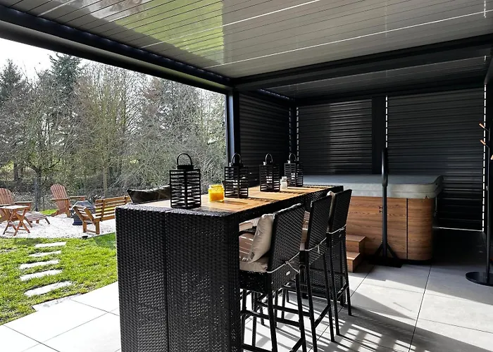 Bhd-lodge & - Harmonie, Luxe Et Conscience Entre Mayenne Et Sarthe 别墅 *